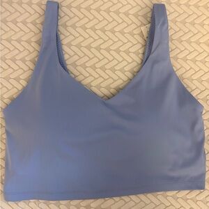 Aerie Offline Collection Women's Sky Blue V-Neck Bralette